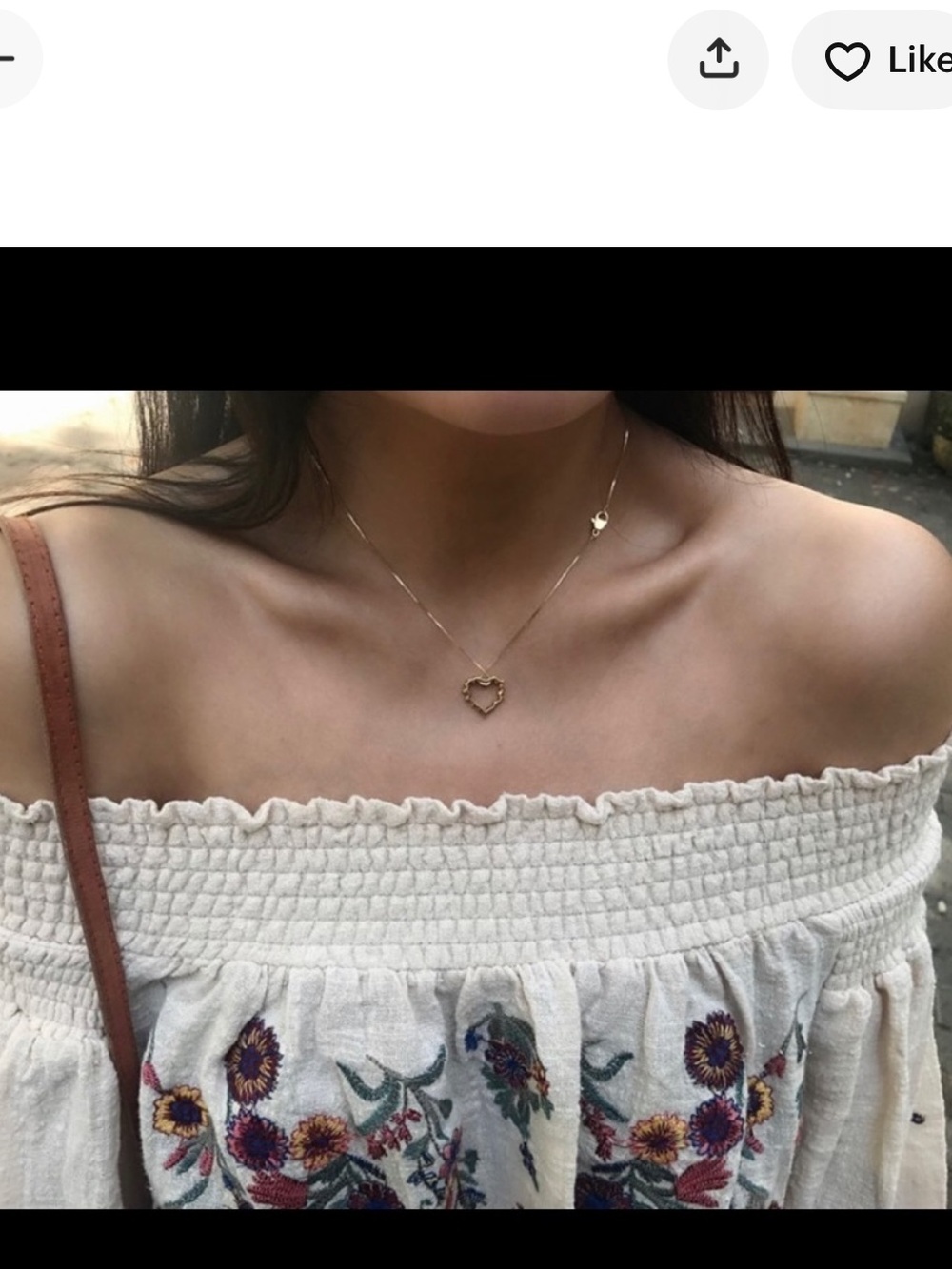 Free People LEILANI Cream Off-Shoulder Embroidered Crop Top NWT BELL SLEEVE SZ S - Picture 2 of 8
